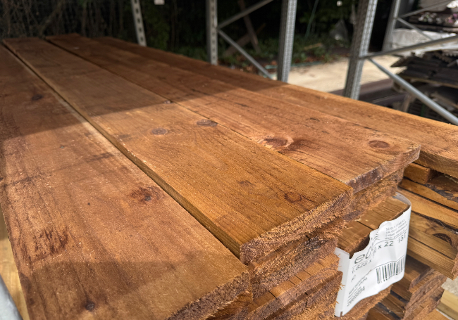 1.8m Timber Gravel Board