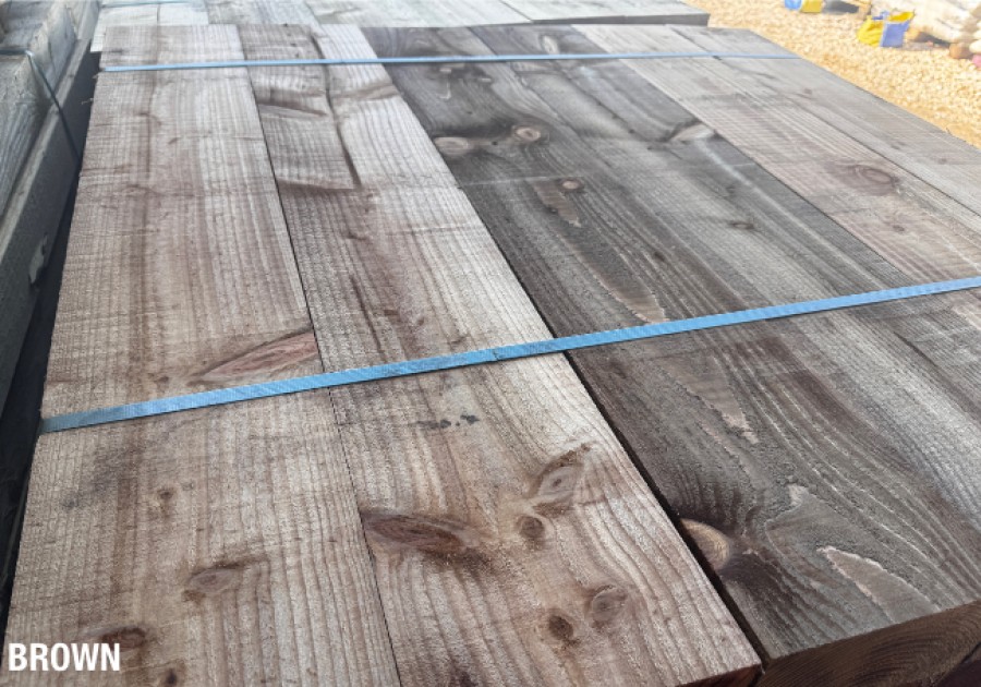 Softwood Half Sleeper 1200x95x195mm