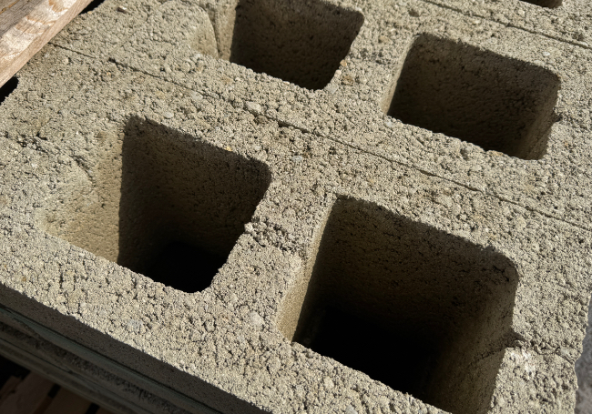 215mm Hollow Concrete Block