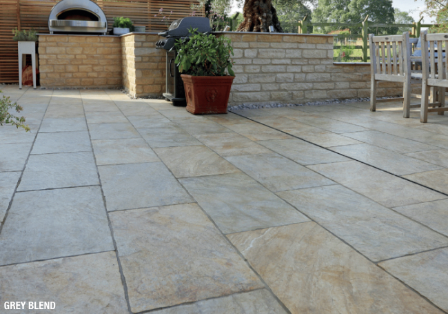 Bradstone Romeli Porcelain Paving Slabs 800x400mm