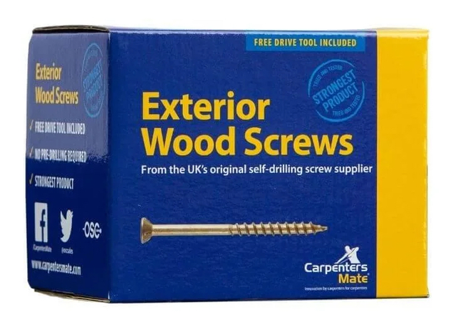 Carpenters Mate Exterior Wood Screws Carpenters Mate Exterior Wood Screws