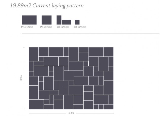 AWBS Coastal Mix Porcelain 19.89m² Pack