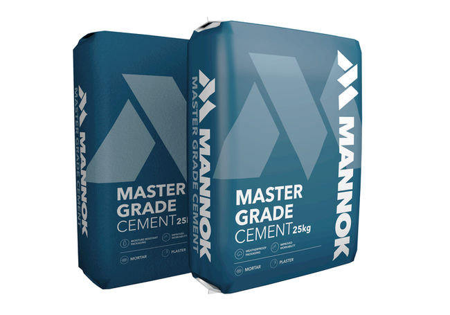 Mannok Master Grade Cement 25kg Bag