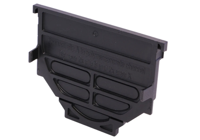 Polydrain Drainage Channel Closing End Cap