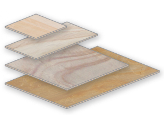 AWBS Coastal Mix Sandstone Single Paving Slabs