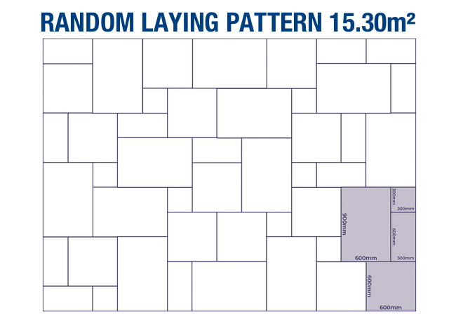 AWBS Desert Sand Sandstone 15.30m² Pack