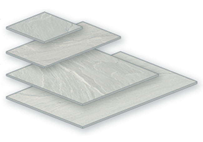 AWBS Stone Grey Sandstone Single Paving Slabs