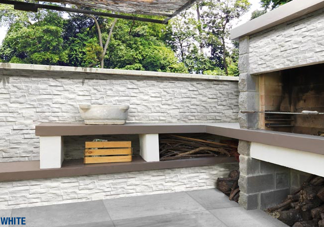 Pavestone Rock Stack Porcelain Wall Cladding Tiles