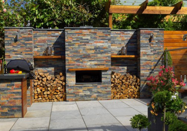 Pavestone Slate Stack Wall Cladding Tiles M²