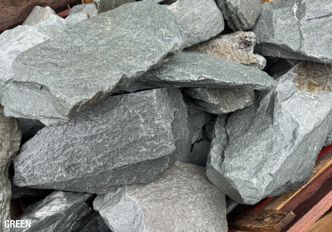 Slate Rockery Stone (Four Colours Available)