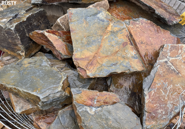 Slate Rockery Stone (Four Colours Available)