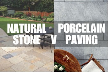 Natural Stone vs Porcelain Paving: Which Is the Best Choice for Patios?