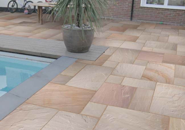 Global Stone Ravenna Sandstone 15.3m² Paving Pack