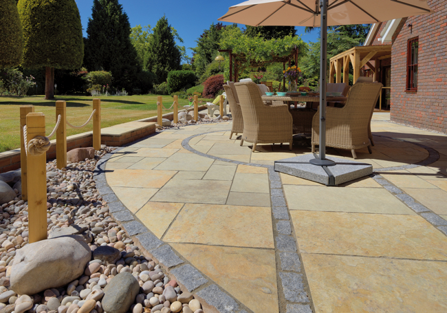 Pavestone Abbey Limestone 15.00m² Pack