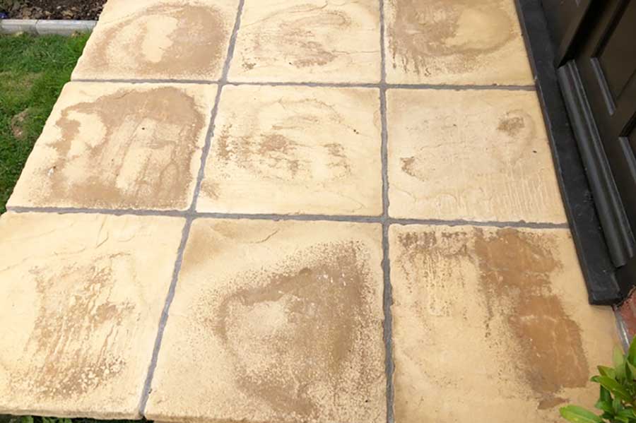 Differential weathering